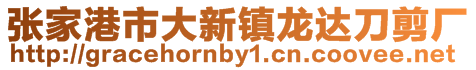 張家港市大新鎮(zhèn)龍達刀剪廠