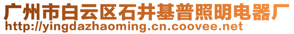 廣州市白云區(qū)石井基普照明電器廠