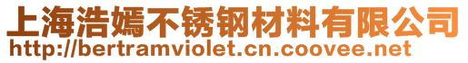 上海浩嫣不銹鋼材料有限公司