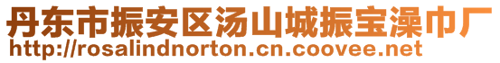 丹東市振安區(qū)湯山城振寶澡巾廠