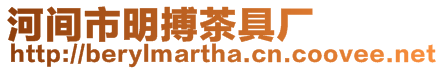 河間市明搏茶具廠