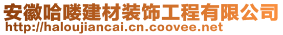 安徽哈嘍建材裝飾工程有限公司