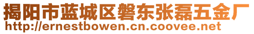 揭陽市藍城區(qū)磐東張磊五金廠