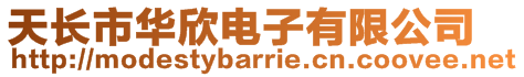 天長市華欣電子有限公司