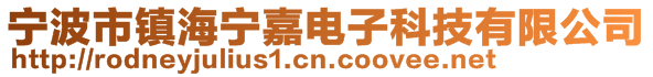 宁波市镇海宁嘉电子科技有限公司