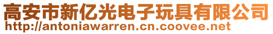 高安市新億光電子玩具有限公司