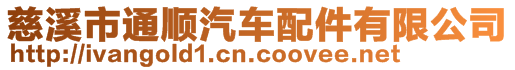 慈溪市通順汽車配件有限公司