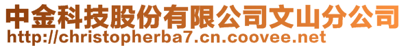 中金科技股份有限公司文山分公司