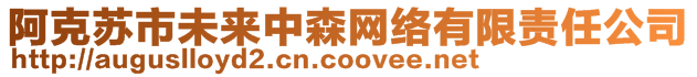 阿克蘇市未來(lái)中森網(wǎng)絡(luò)有限責(zé)任公司