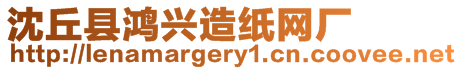 沈丘縣鴻興造紙網廠