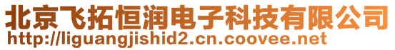 北京飛拓恒潤電子科技有限公司