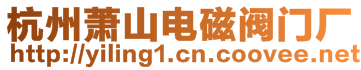 杭州蕭山電磁閥門廠