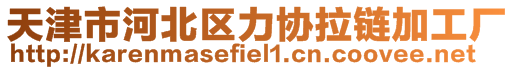 天津市河北區力協拉鏈加工廠