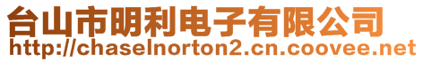 臺山市明利電子有限公司