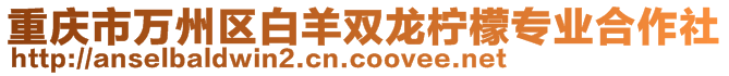重慶市萬州區白羊雙龍檸檬專業合作社