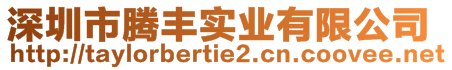 深圳市騰豐實(shí)業(yè)有限公司