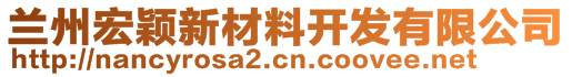 蘭州宏穎新材料開發(fā)有限公司