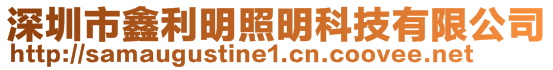 深圳市鑫利明照明科技有限公司