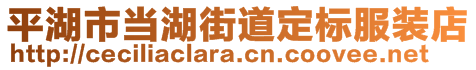 平湖市當湖街道定標服裝店