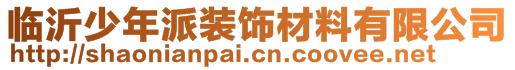 临沂少年派装饰材料有限公司