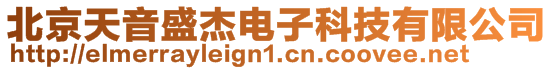 北京天音盛杰電子科技有限公司