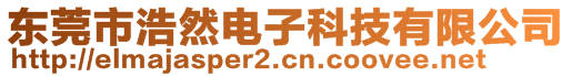 東莞市浩然電子科技有限公司