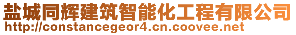 鹽城同輝建筑智能化工程有限公司