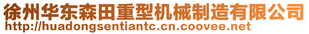 徐州華東森田重型機(jī)械制造有限公司