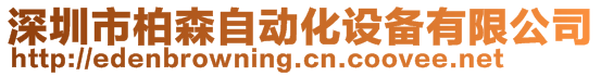 深圳市柏森自動(dòng)化設(shè)備有限公司