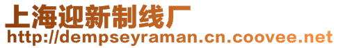 上海迎新制線廠