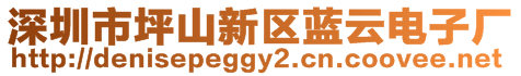 深圳市坪山新區藍云電子廠