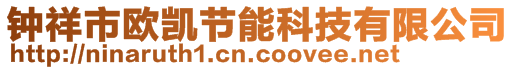 钟祥市欧凯节能科技有限公司