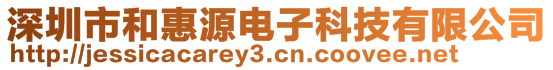 深圳市和惠源電子科技有限公司