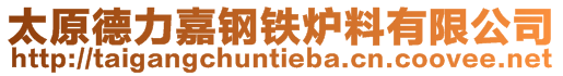 太原德力嘉鋼鐵爐料有限公司