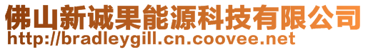 佛山新誠果能源科技有限公司