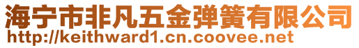 海寧市非凡五金彈簧有限公司