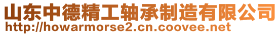 山東中德精工軸承制造有限公司