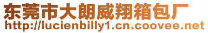 東莞市大朗威翔箱包廠