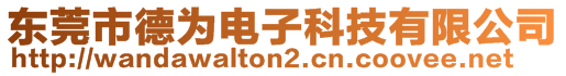 東莞市德為電子科技有限公司