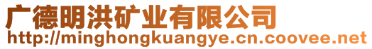 廣德明洪礦業有限公司
