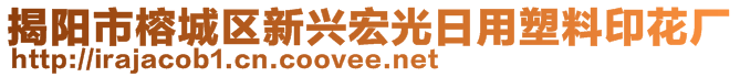 揭阳市榕城区新兴宏光日用塑料印花厂