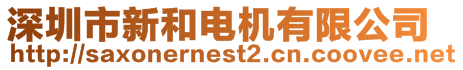 深圳市新和電機(jī)有限公司