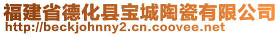 福建省德化县宝城陶瓷有限公司