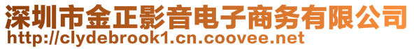 深圳市金正影音電子商務有限公司