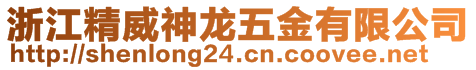 浙江精威神龍五金有限公司