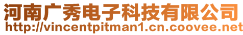河南廣秀電子科技有限公司