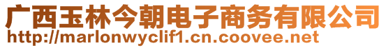 廣西玉林今朝電子商務有限公司