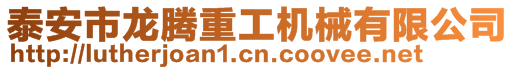 泰安市龍騰重工機(jī)械有限公司