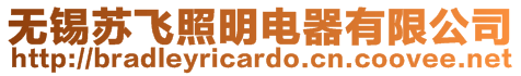 無錫蘇飛照明電器有限公司