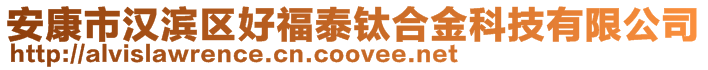 安康市漢濱區(qū)好福泰鈦合金科技有限公司